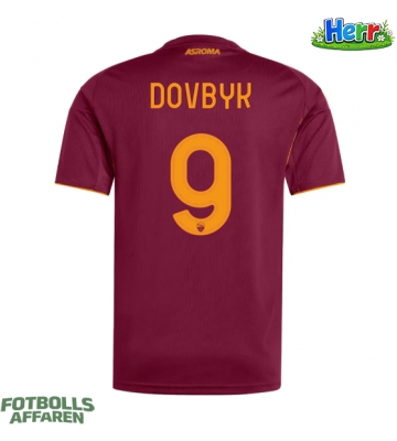 AS Roma Artem Dovbyk #9 Hemmatröja 2025-26 Kortärmad